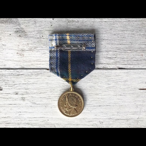 Handmade Merit Badge Metal Pin - Picture 2 of 3